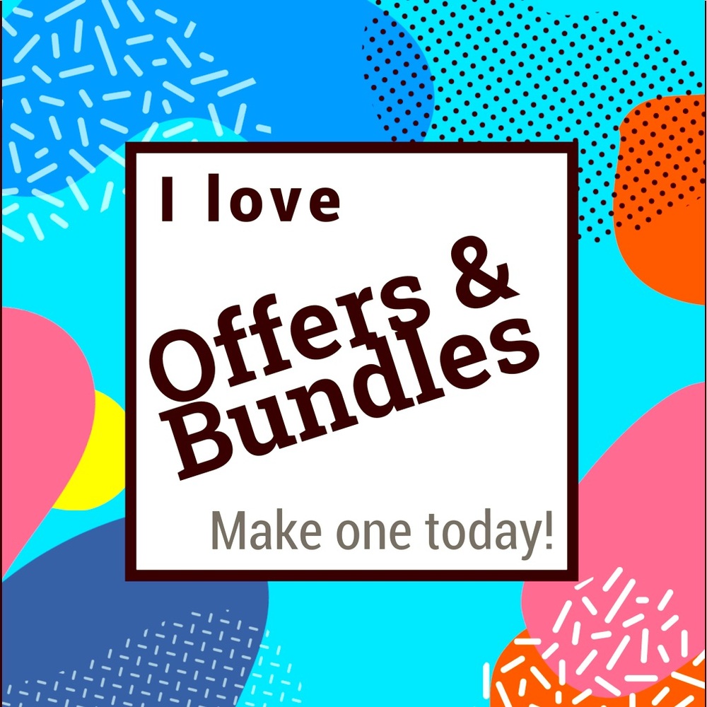 Make me a reasonable offer or bundle to save more!